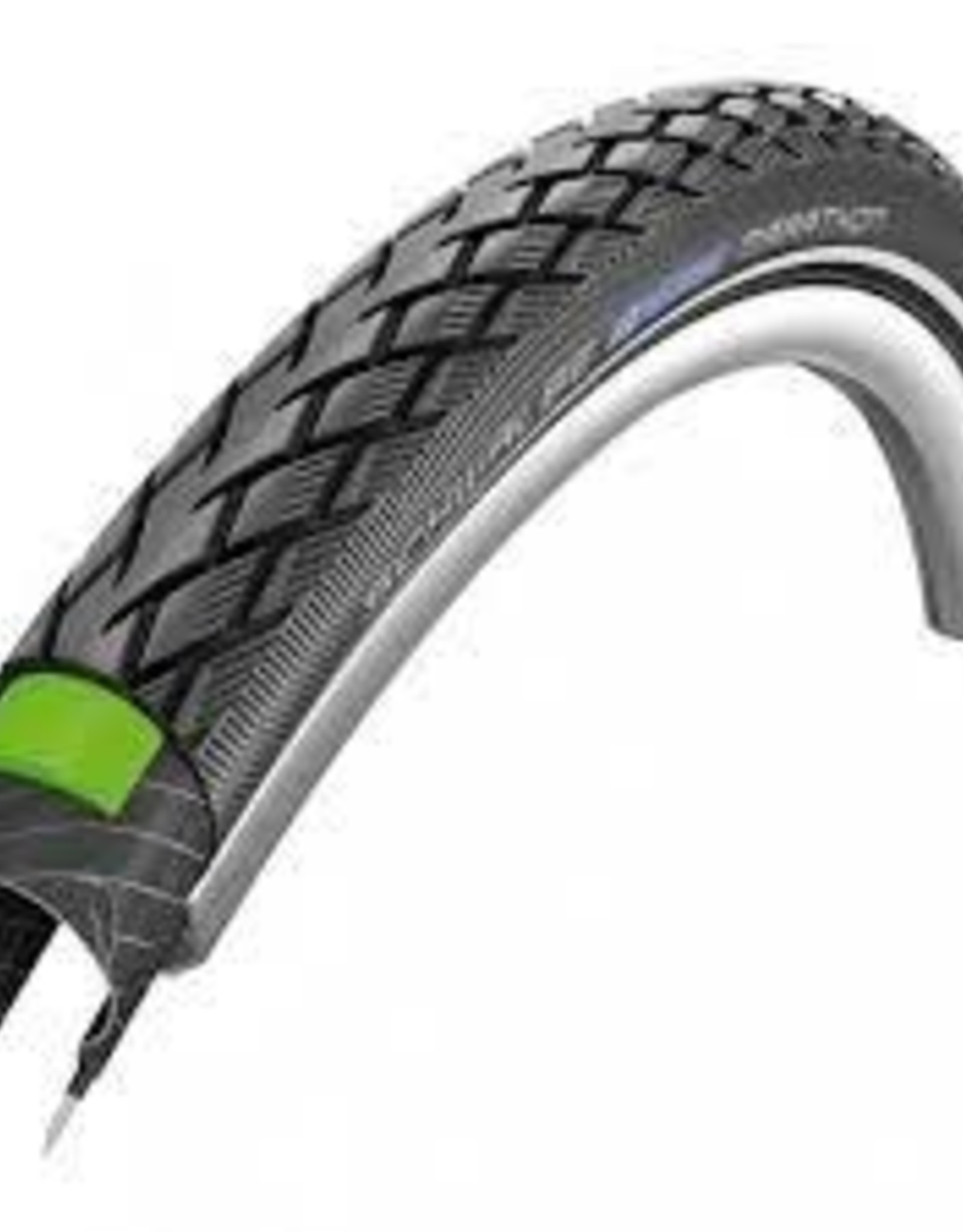 SCHWALBE Schwalbe, Marathon, Pneu, 20''x1.50, Rigide, Tringle, Endurance, Green Guard, 67TPI, Noir