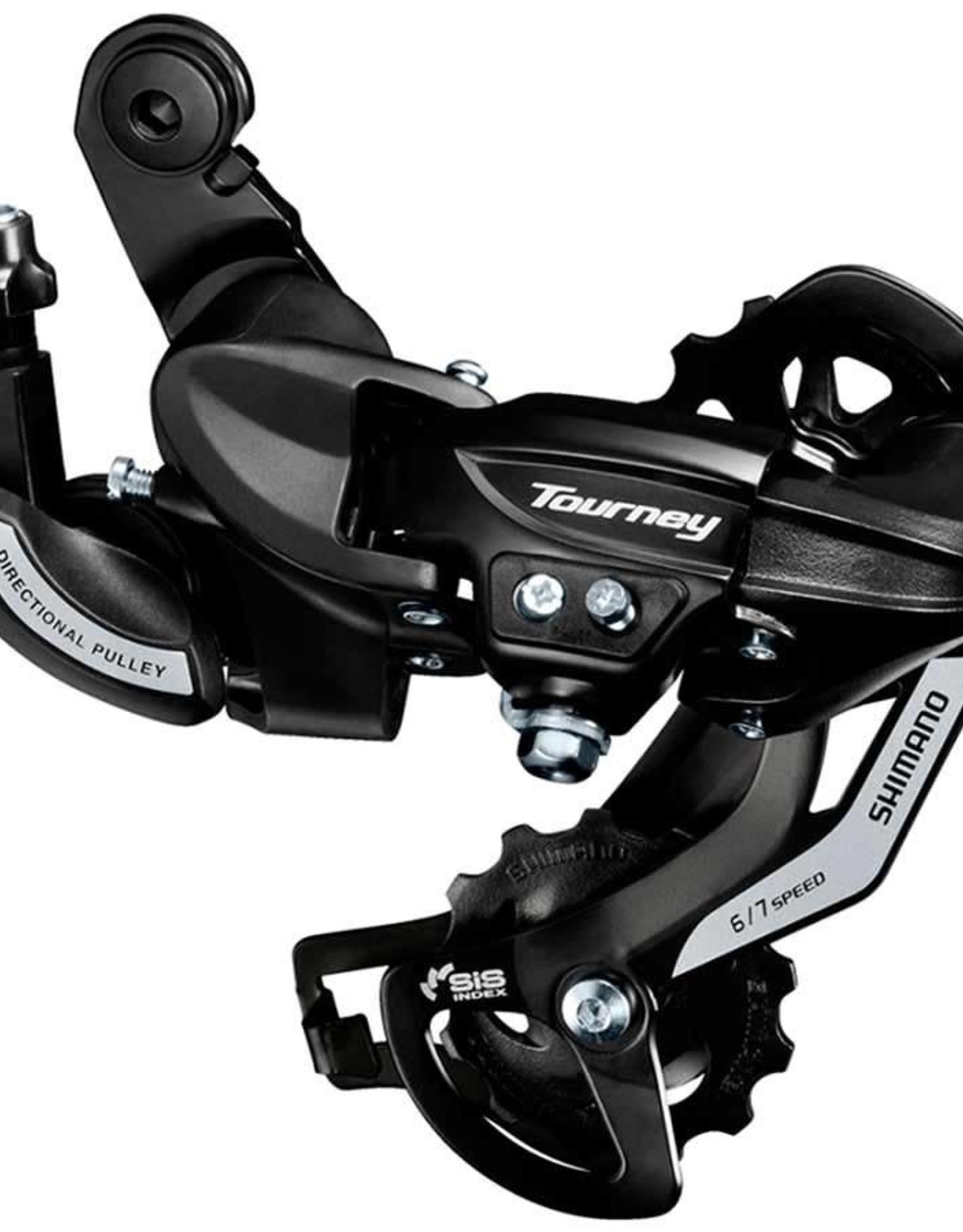 Shimano Shimano, Tourney RD-TY500, Dérailleur arrière, 6/7vit., SGS, Noir, Attache directe