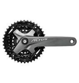 Shimano Shimano, Altus FC-M2000, Pédalier, MTB, 9 vit., 22/30/40D, BCD:Rivets, Carré, 170mm, Gris