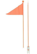 DRAPEAU 6' tige orange 2 morceaux