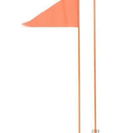 DRAPEAU 6' tige orange 2 morceaux