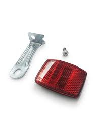 Éclairage vélo avec pile fixation garde boue LED style vintage Optimiz