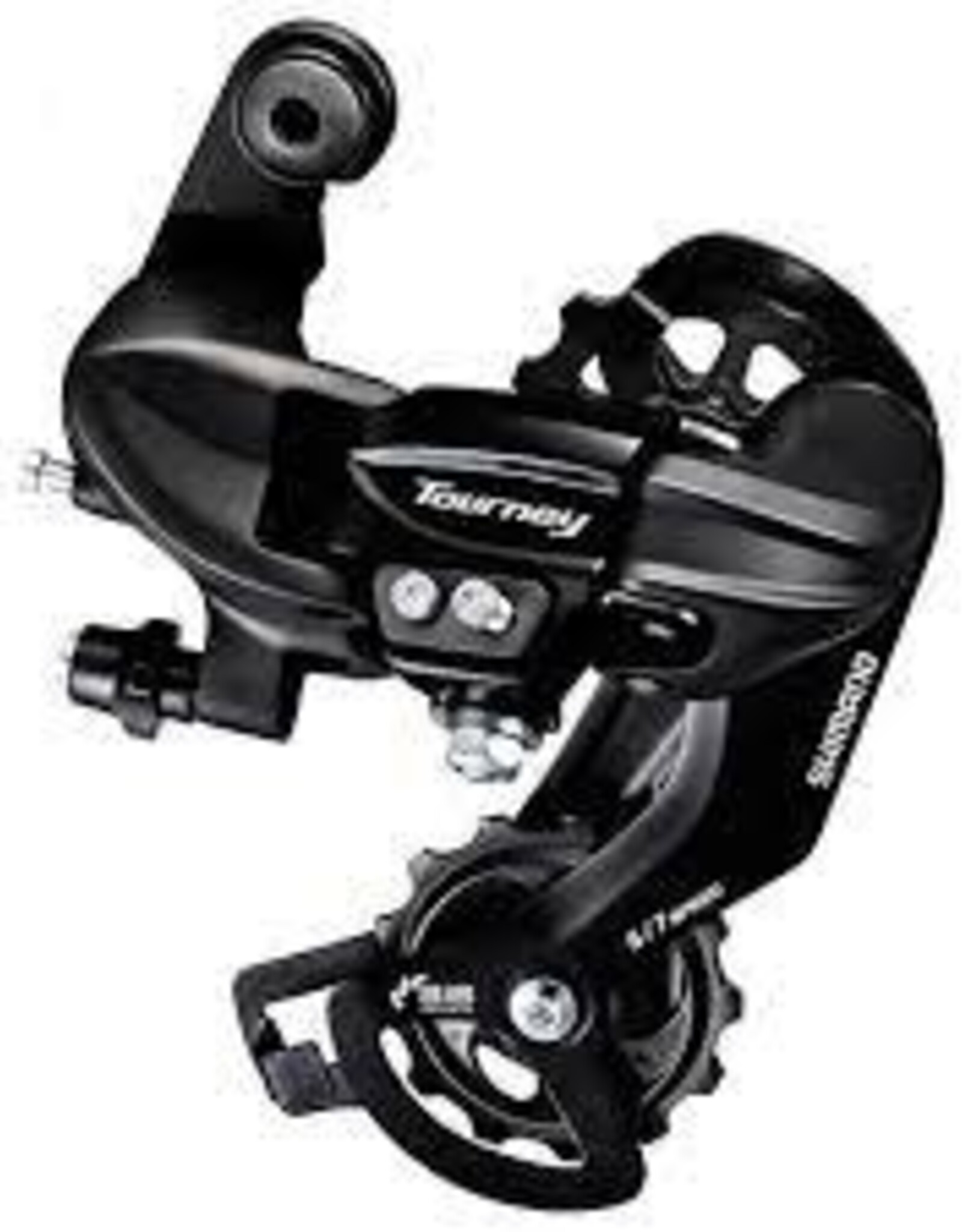 Shimano Shimano, Tourney RD-TY500, Dérailleur arrière, 6/7vit., SGS, Noir, Attache directe