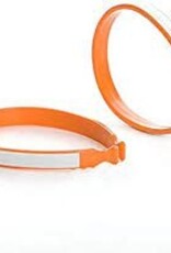 EVO, Plastic Pant Clip With Reflective Stripe, Orange