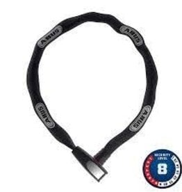 Abus, 8807K Steel-O-Chain, Cadenas à chaîne, Clé, 7mm, 85cm, 2.8', Noir