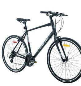 Vélo Genesis Trafik 5.0 20- 24 vitesses noir mat-gris