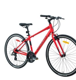 Vélo Genesis Trafik 5.0 16''-24 vitesses rouge mat-noir