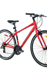 Vélo Genesis Trafik 5.0 18''-24 vitesses rouge mat-noir