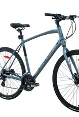 Genesis Vélo Genesis, TRAFIK 7.0 20'' 24 vitesses gris mat/noir