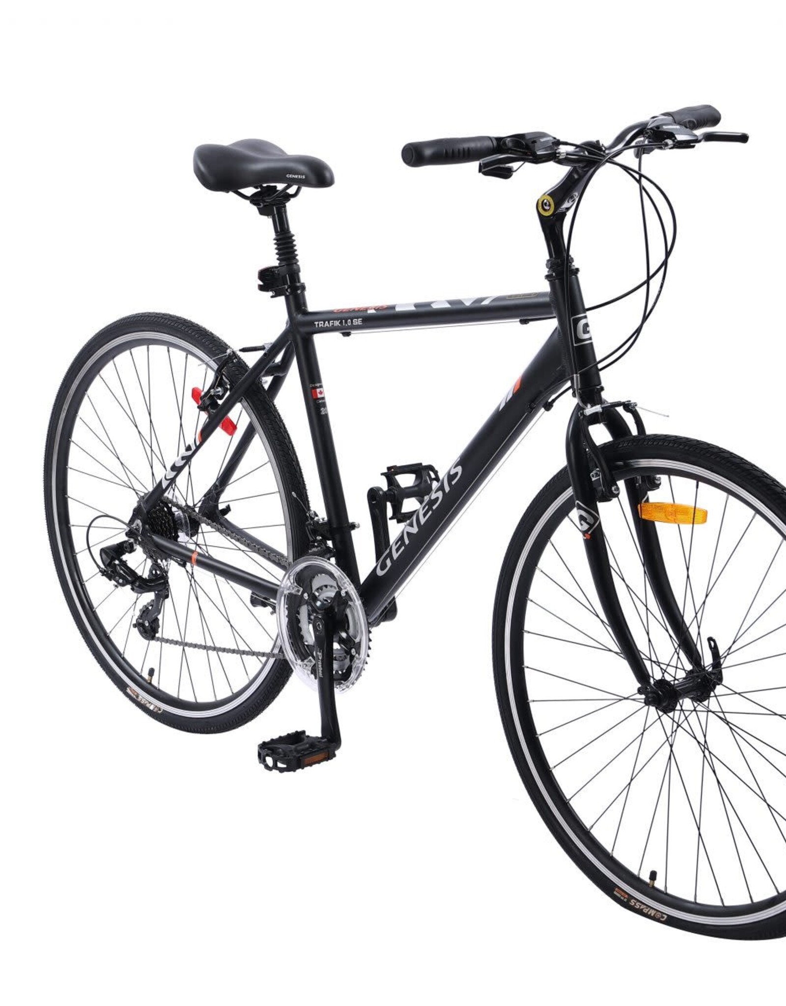 Genesis Vélo Genesis TRAFIK 1.0 S.E 22'' 21 vit. noir/gris/orange