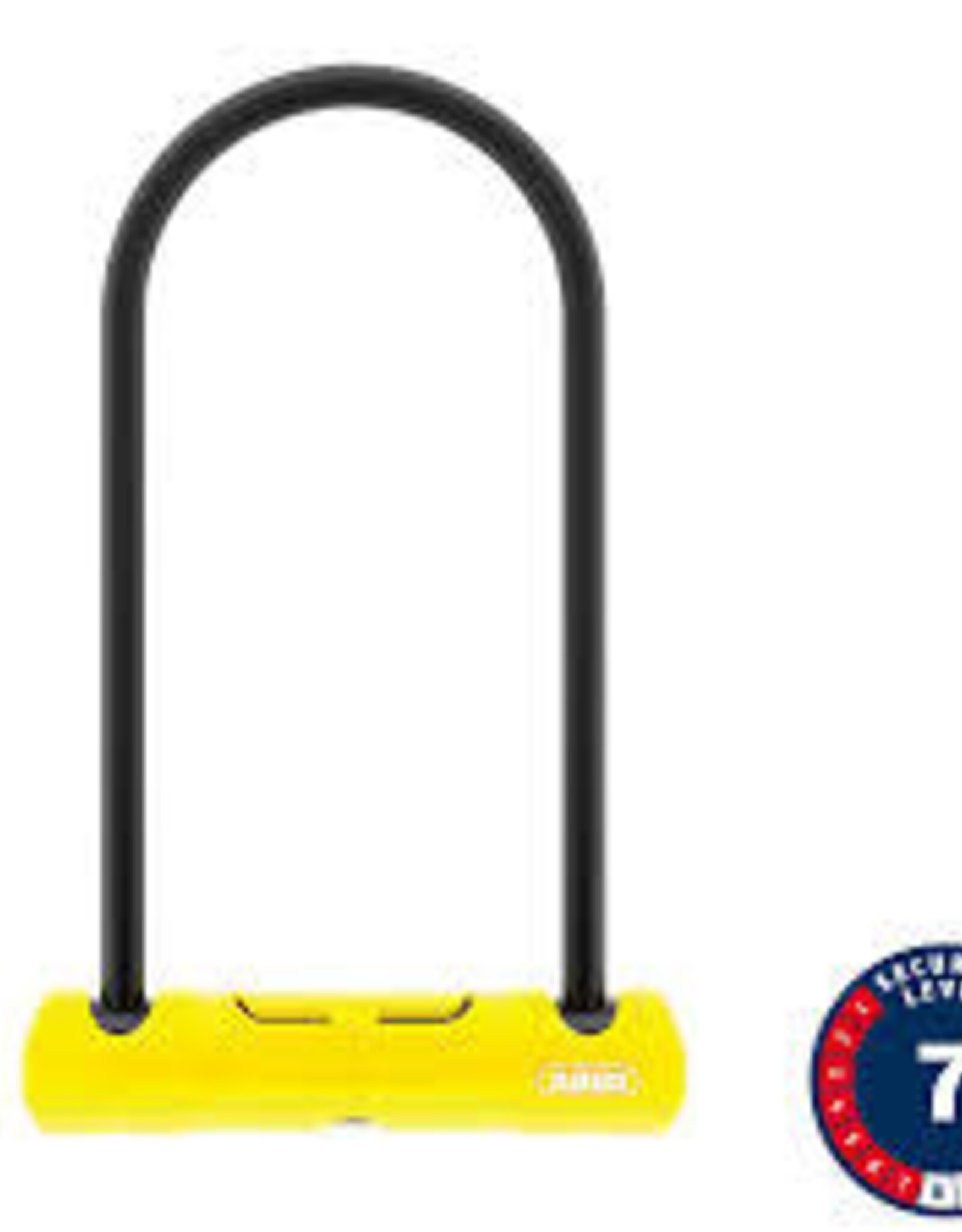 Abus, 402, Cadenas en U, Clé, 150x160mm, 5.9''x6.3'', Épaisseur en mm: 10mm, Jaune, Mini