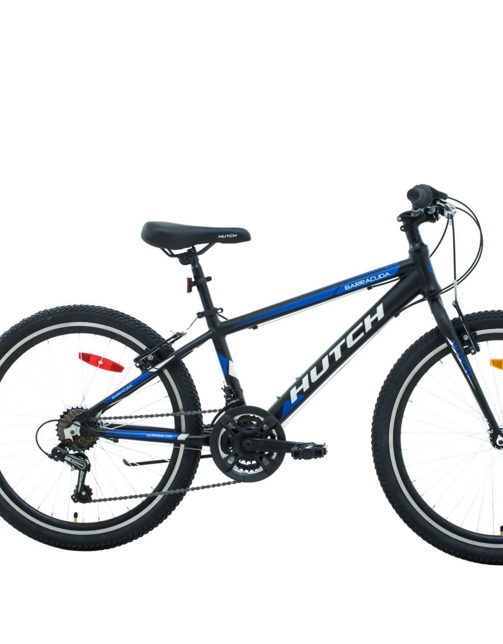 BARRACUDA 1.0 24" vtt 21 vitesse noir mat
