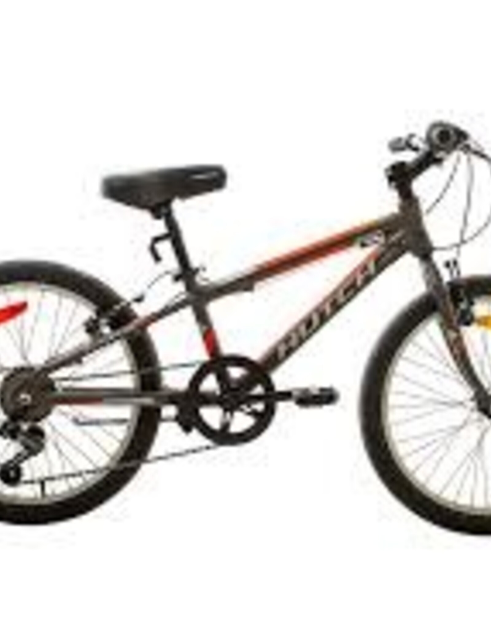 HUTCH Barracuda 20" 7sp noir rouge gris