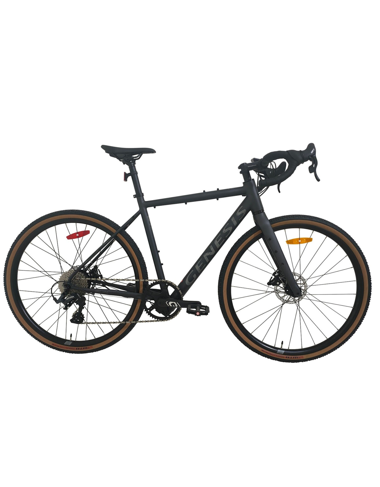 GRAVEL E-100 54cm black 10 speed 250W
