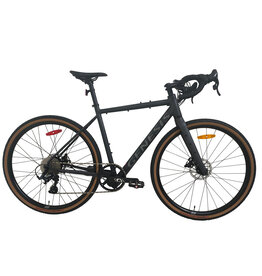 GRAVEL E-100 54cm black 10 speed 250W