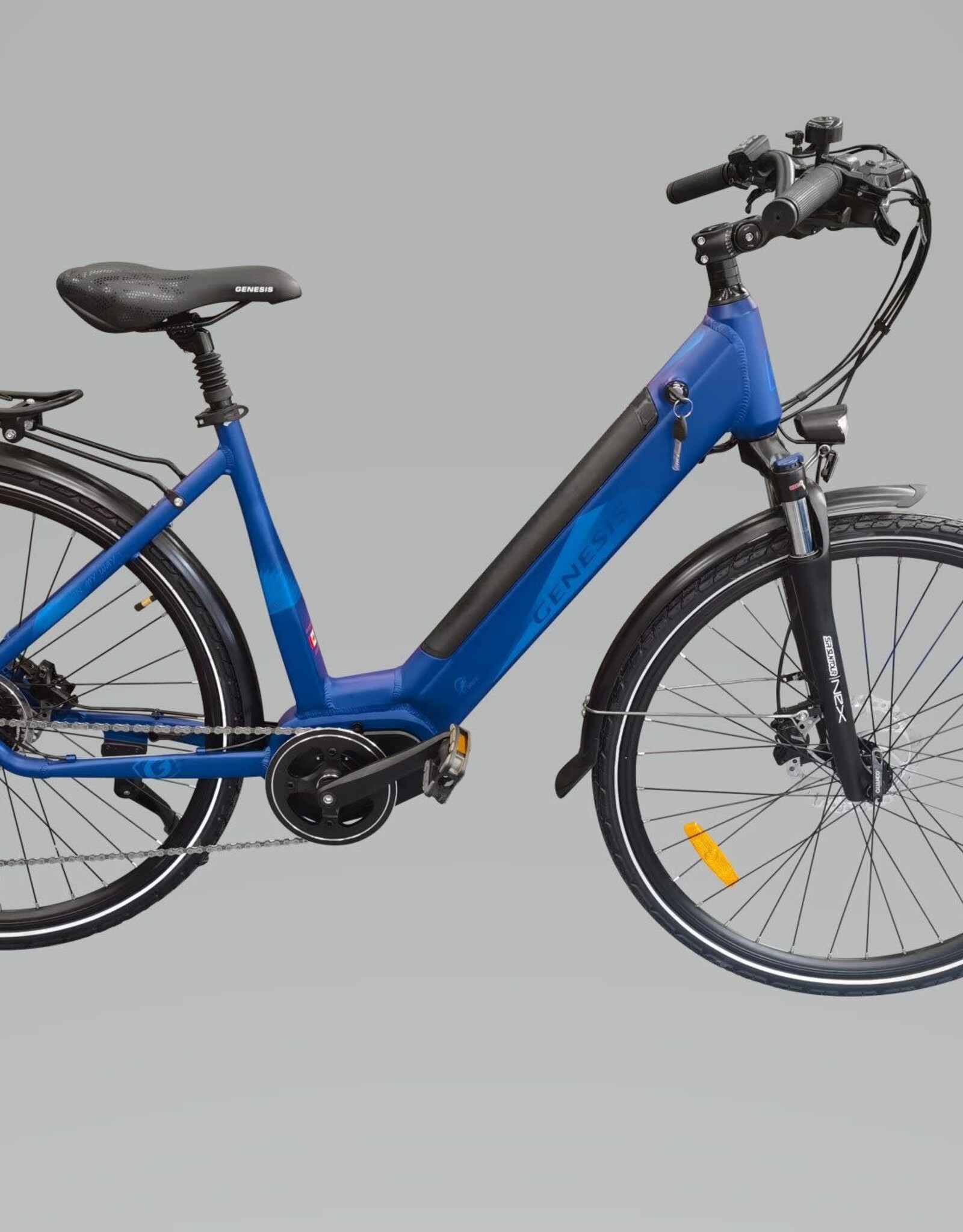 Velo Genesis TRAFIK E-400 700" 17.5" 9 speed blue