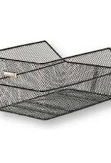 EVO, Panier arrière pour porte-bagage, 13x16x8", Noir