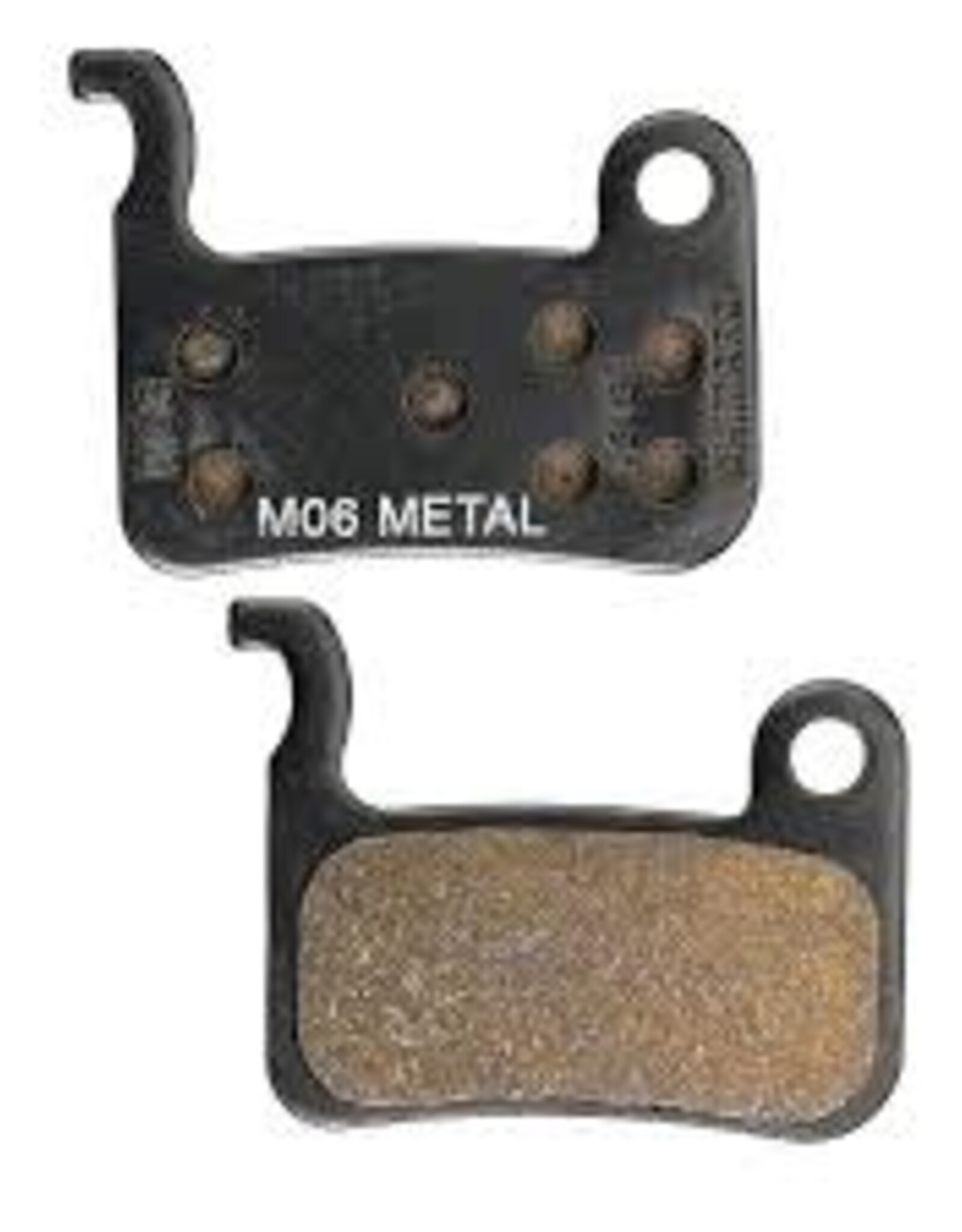 Shimano, M06 Type A, patin Plaquettes de freins à disque, Forme: Shimano A- Type, Métallique, Paire, IBPM06MXA