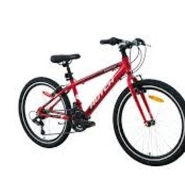Vélo HUTCH Barracuda 24" 21 vitesses rouge