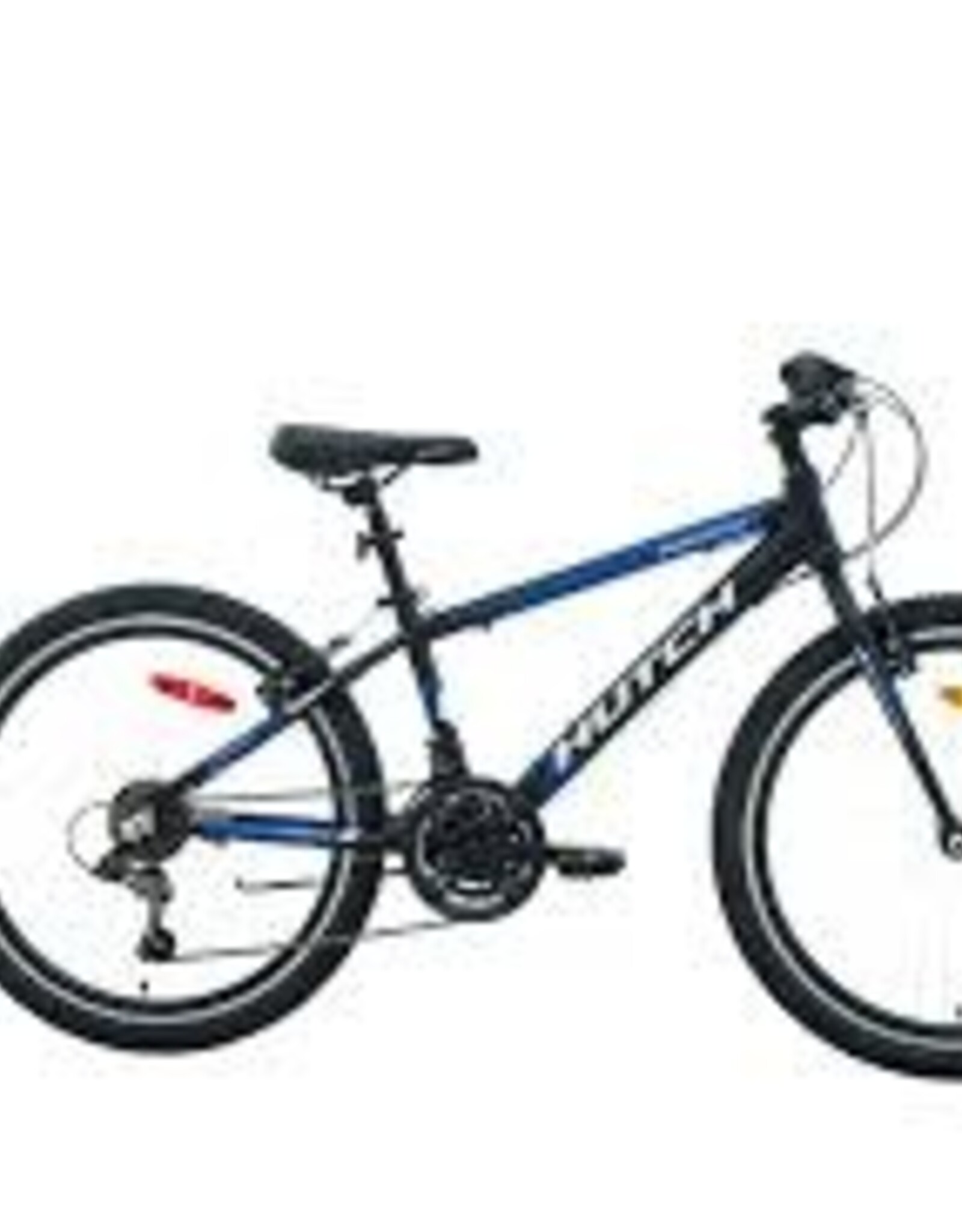 Vélo HUTCH Barracuda 24" 21 vitesses noir bleu blanc