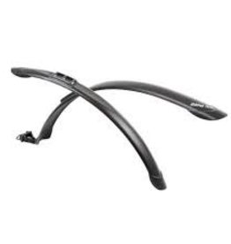 Zefal Garde boue Zefal Trail HYBRID CLAP-ON  MUDGUARD BLACK