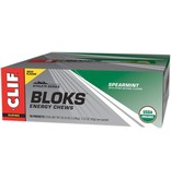 Clif Bar Clif Shot Bloks: Spearmint, Box of 18
