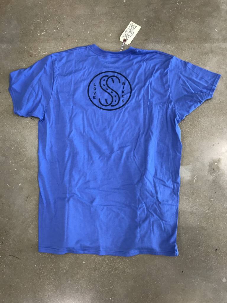 Crossroad Bikes Crossroad T-Shirt Blue