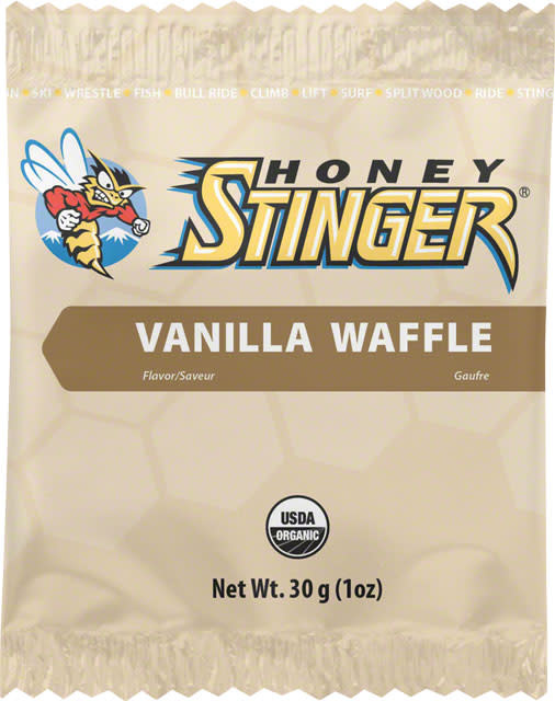 Honey Stinger Honey stinger FOOD WAFFLE ORGANIC VANILLA BXof12 single