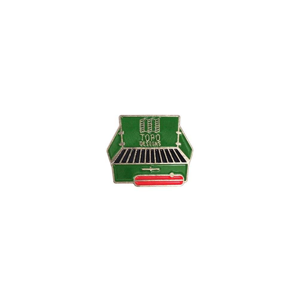 TOPO Topo Enamel Pin (Grill)
