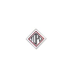 TOPO Topo Enamel Pin (Diamond White)
