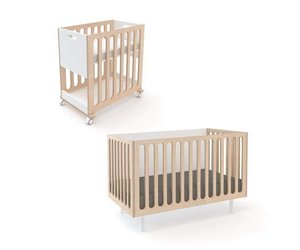 Oeuf Fawn 2 in 1 Crib System White Birch