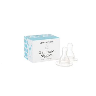 Lifefactory Silicone Nipples (more sizes)