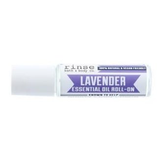 Rinse Bath Body Inc Roll-On Lavender Essential Oil