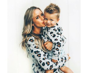 baby leopard sweater