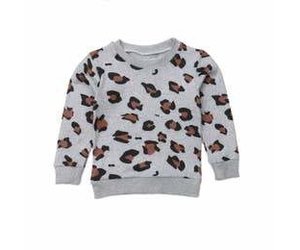 baby leopard sweater
