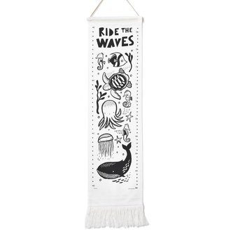 Wee Gallery Ocean Canvas Growth Chart