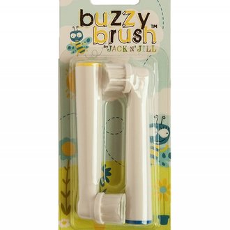 Jack N Jill Buzzy Brush Replacement Heads - 2 Pack