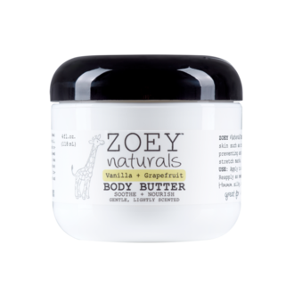 Zoey Naturals Body Butter- Vanilla Grapefruit Zoey Naturals Body Butter- Vanilla Grapefruit