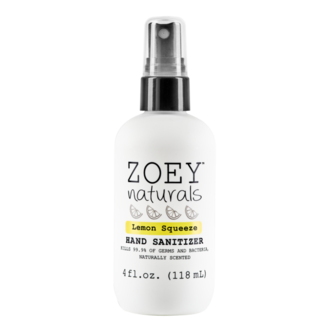 Zoey Naturals Hand Sanitizer- Lemon Squeeze Zoey Naturals Hand Sanitizer- Lemon Squeeze