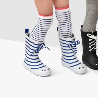 Boxbo Stripe High Sock