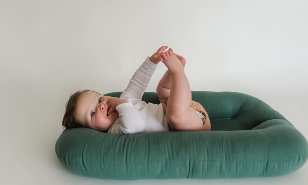 Infant Lounger Moss HipBabyGear