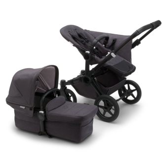 Bugaboo Donkey 5 Mineral Mono Complete- Black/Washed Black Bugaboo Donkey 5 Mineral Mono Complete- Black/Washed Black