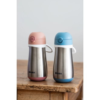 Beaba Stainless Steel Kids Water Bottle