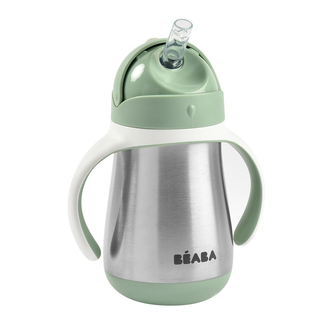 Beaba Stainless Steel Straw Sippy Cup