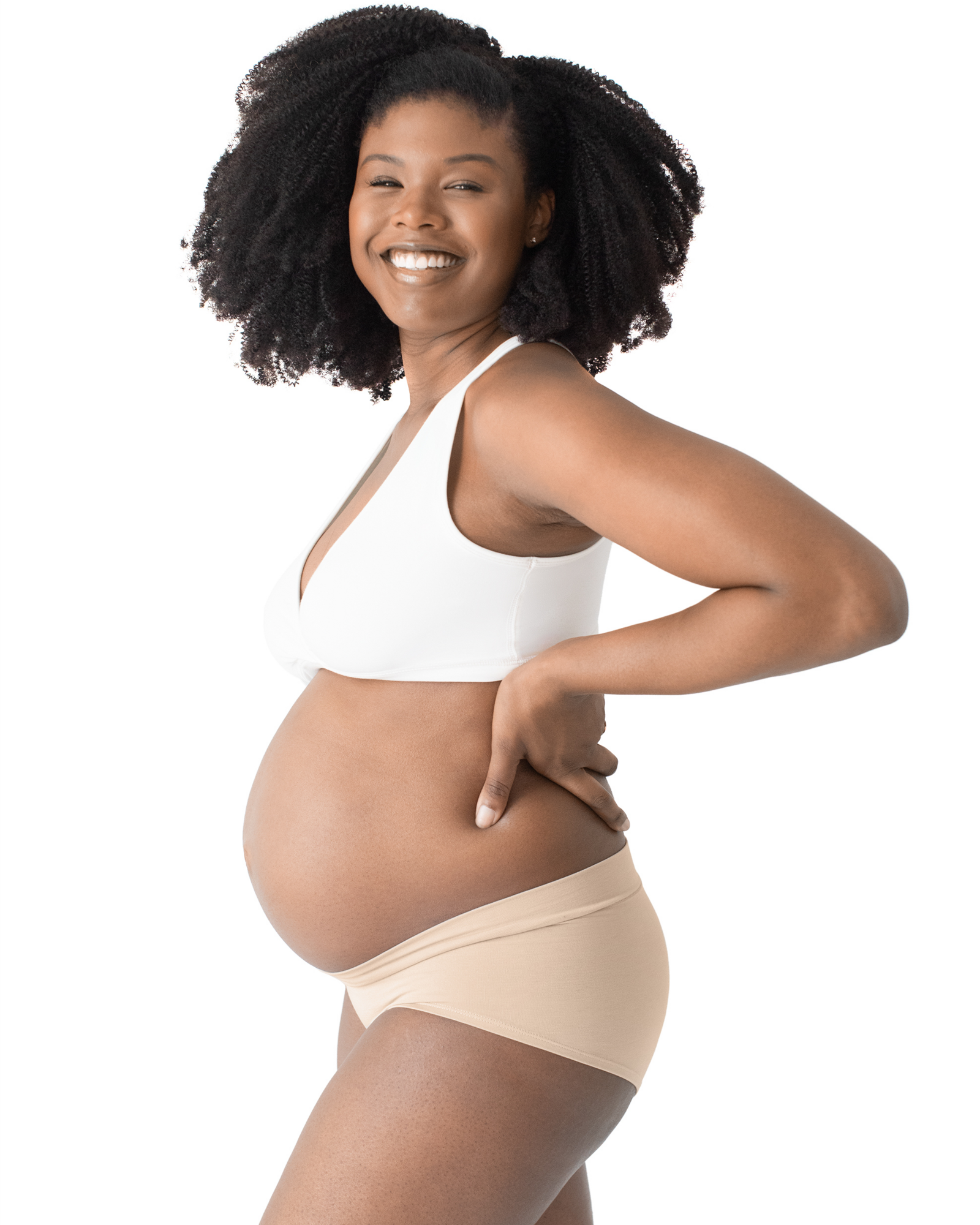 Bamboo Maternity & Postpartum Panties 2-Pack Neutrals - HipBabyGear