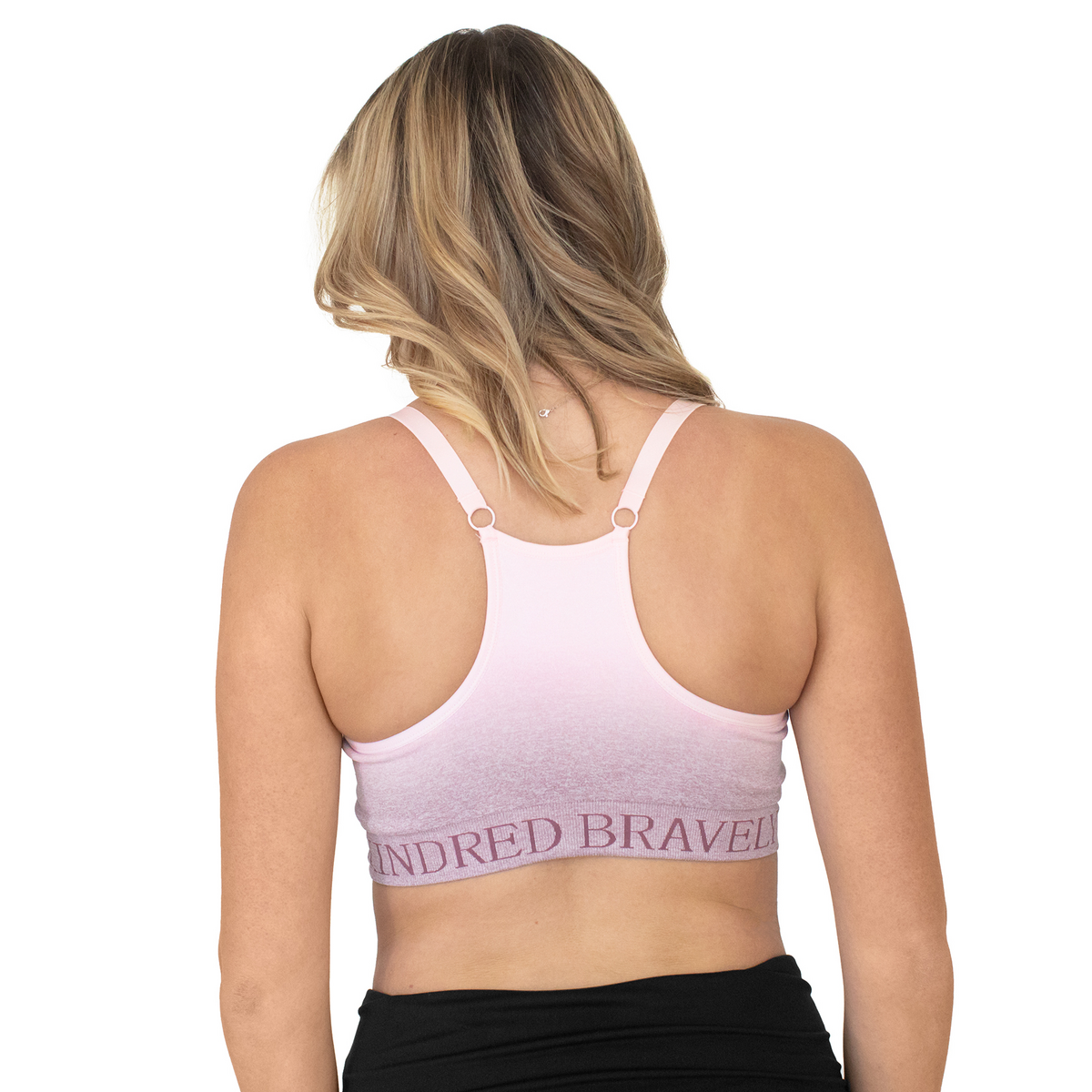 The Sublime® Support Maternity & Nursing Sports Bra, Pink – Kindred Bravely