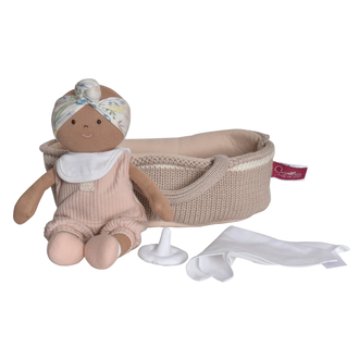 Tikiri Toys Knit carry cot Baby Rheya