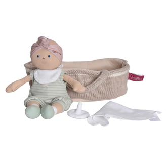 Tikiri Toys Knit carry cot Baby Remi