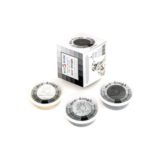 Eco-Kids eco dough gray scale 3 pack