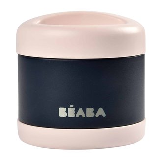 Beaba Stainless Steel 16 oz Jar - Midnight